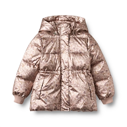 Wheat Vinterjakke Puffer Eli - Golden Flowers